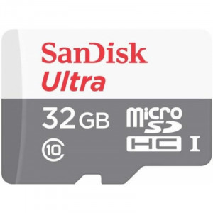 Карта памяти MicroSD 32GB SanDisk Class 10 Ultra UHS-I (80 Mb/s) без адаптера