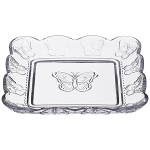 Блюдо Муза Бабочки 15*15 см 355-263