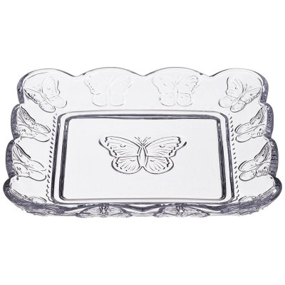Блюдо Муза Бабочки 15*15 см 355-263